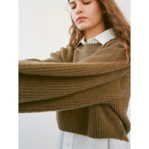 Urban Outfitters Sydney Crew Neck Cropped Sweater